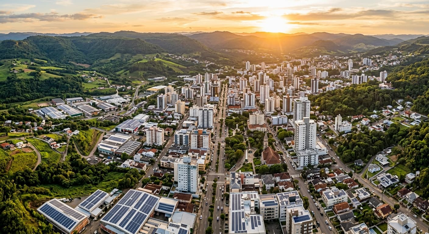 Energia Solar por Assinatura em Caxias do Sul: até 25% de desconto